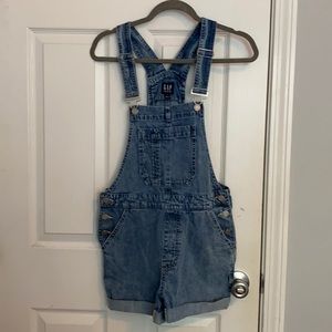 Gap denim overalls